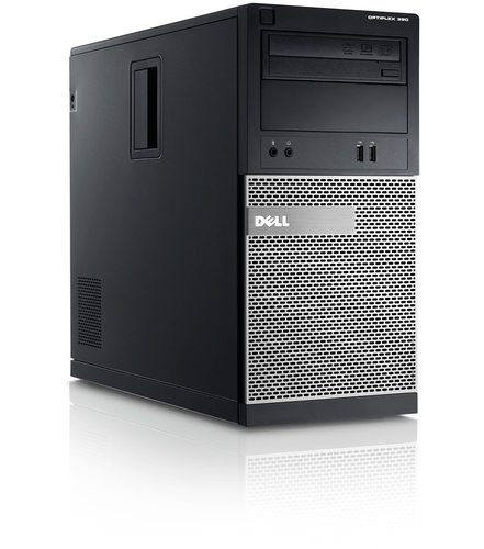 Dell OPTIFLEX 390 Desktop Mini Tower i32120 3.3 Ghz 4GB Memory 500GB HDD HD Graphics Used A