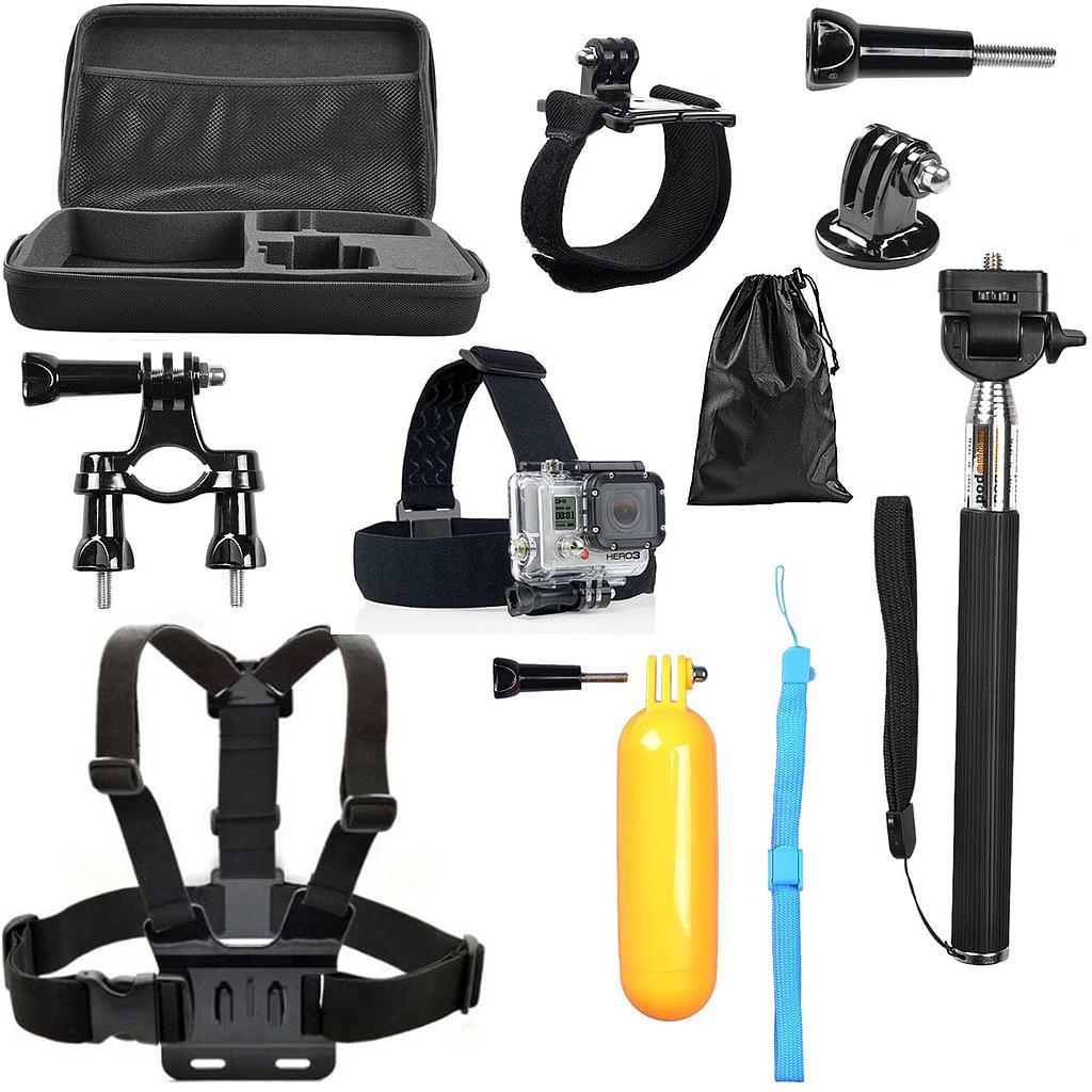 BPS 9 in 1 Accessories Kit for GoPro