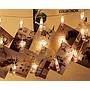 Pic Pinz 3 Meters Led String Lights With Clips Battery Operated