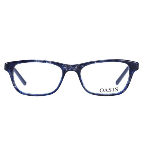 Oasis Designer Eyewear Optical Frame Model Col1 Dark Blue